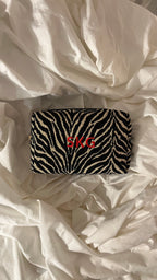 Zebra Pouch Bag