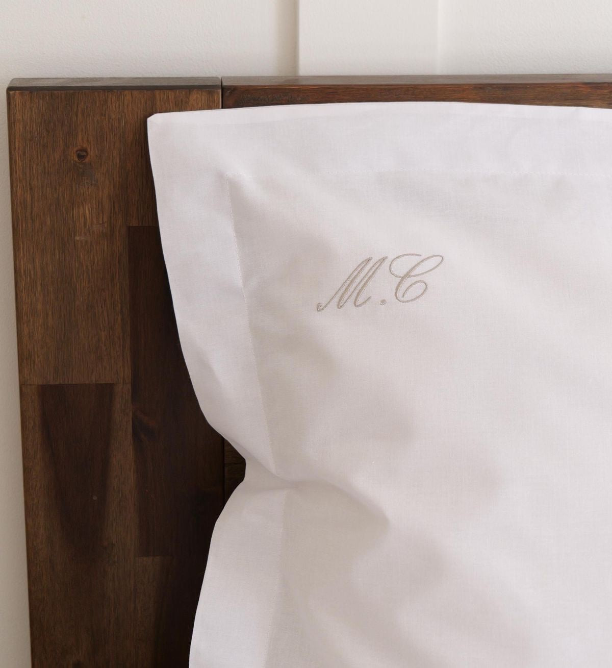 Oxford Initials Pillowcase