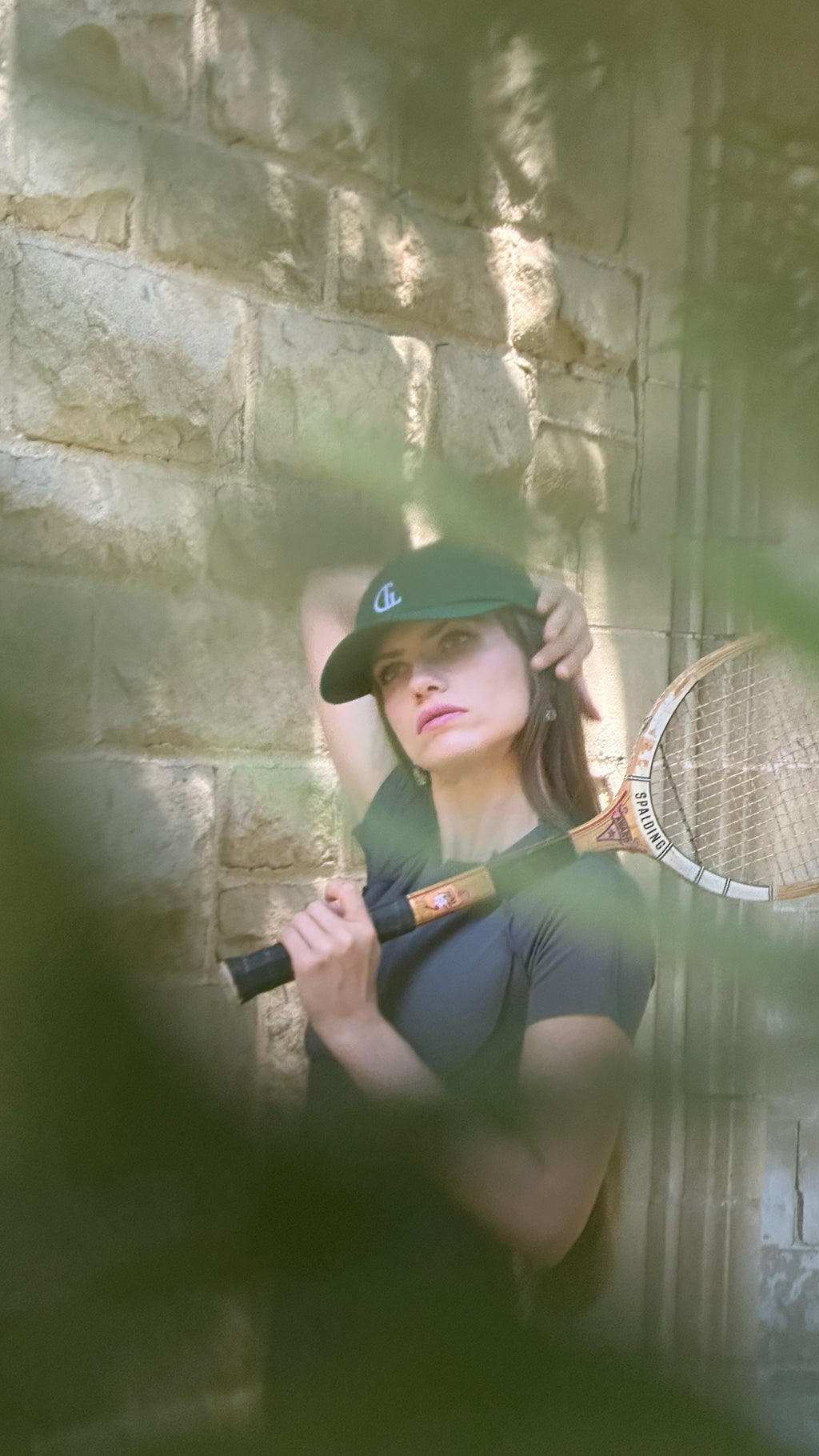 Tennis Hat - Jasper/White